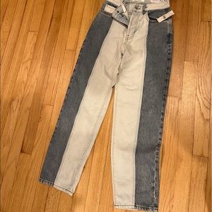 Pacsun high rise straight jeans size 24 button fly NWT $20